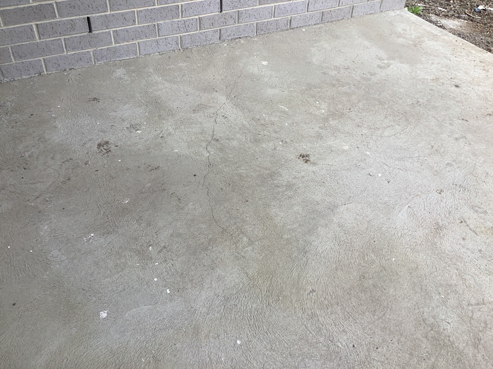 Moderate slab cracking measured between 2mm and 4mm, over tolerance, recorded during a pre-handover inspection in Donnybrook